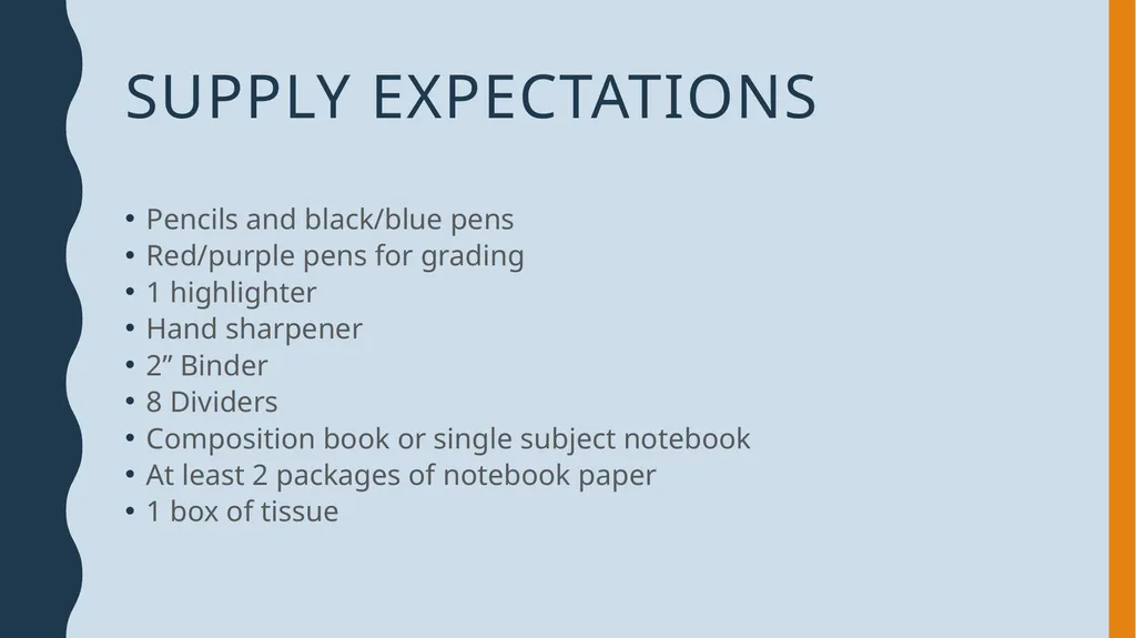 Pre-AP English I Expectations READ, READ, READ - slide 3 of 12