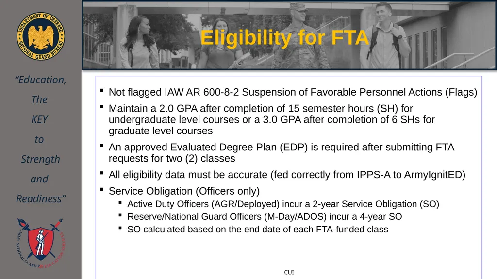 ArmyIgnitED 101 Training NEBRANSKA ARNG Education - slide 11 of 42