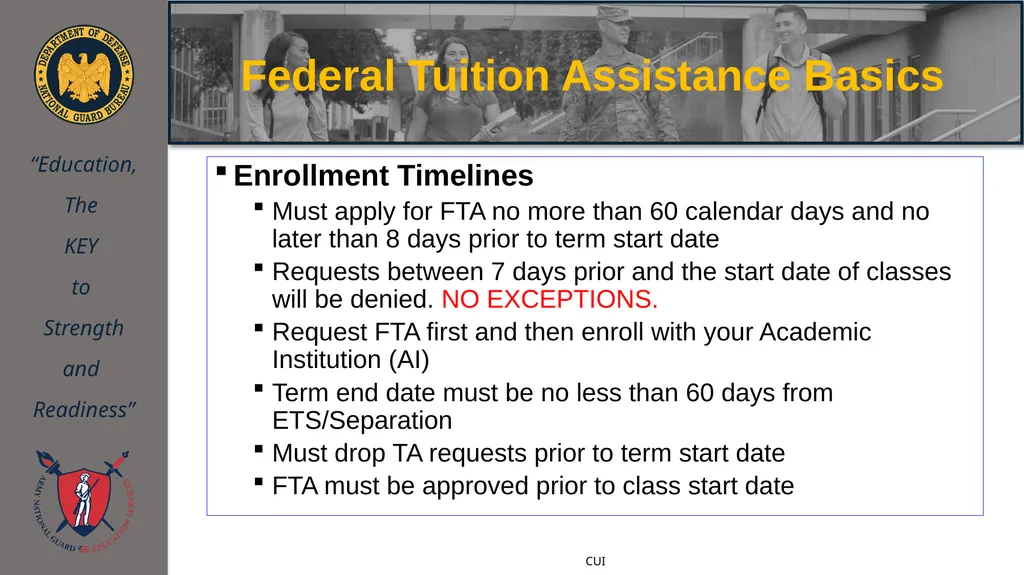 ArmyIgnitED 101 Training NEBRANSKA ARNG Education - slide 10 of 42