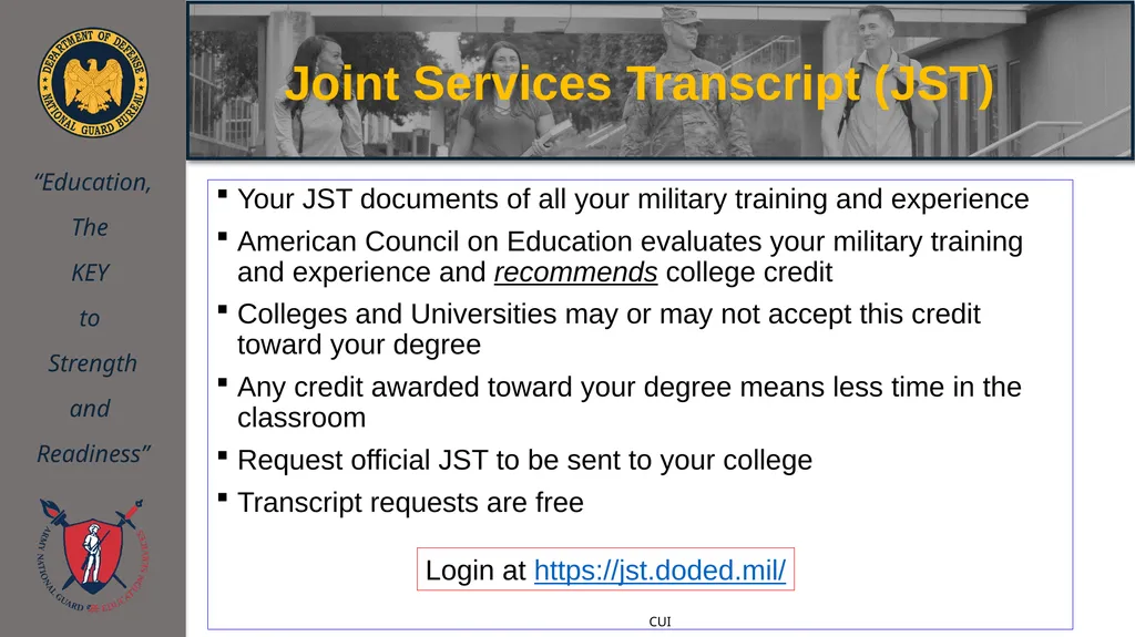 ArmyIgnitED 101 Training NEBRANSKA ARNG Education - slide 6 of 42