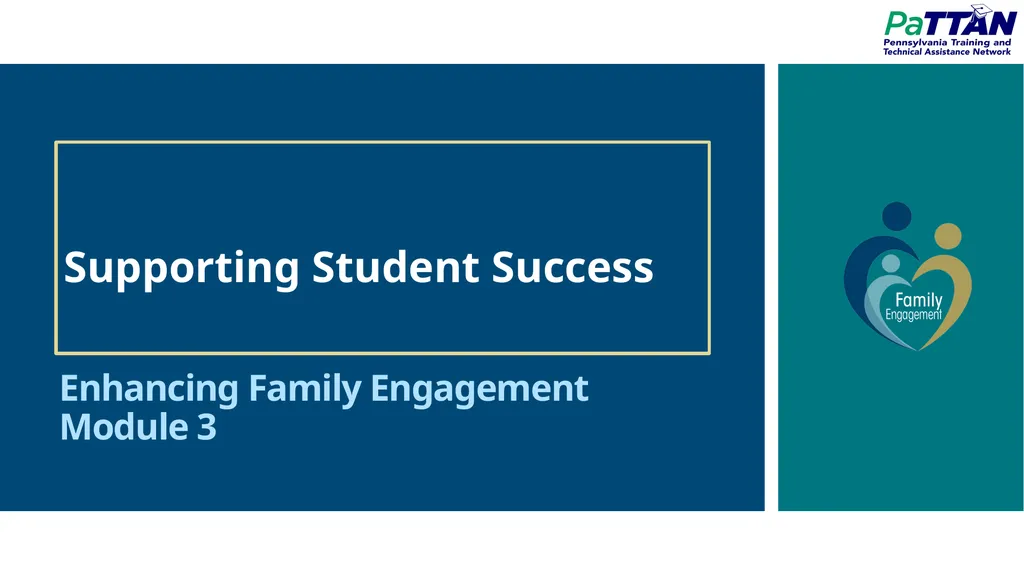 Enhancing Family Engagement Module 3 Supporting - slide 1 of 41