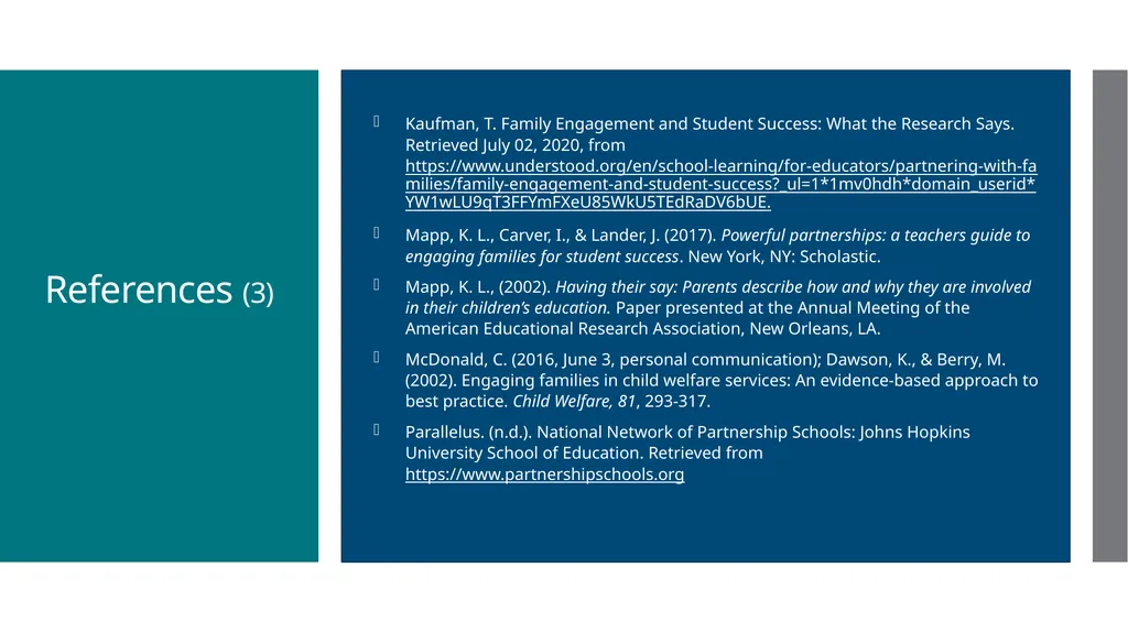 Enhancing Family Engagement Module 3 Supporting - slide 38 of 41