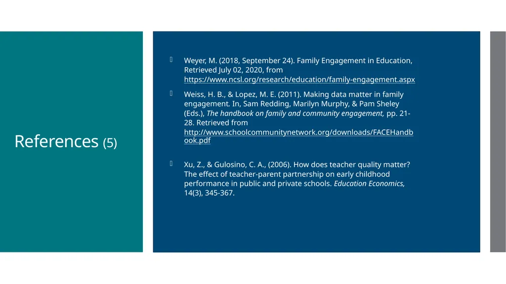 Enhancing Family Engagement Module 3 Supporting - slide 40 of 41