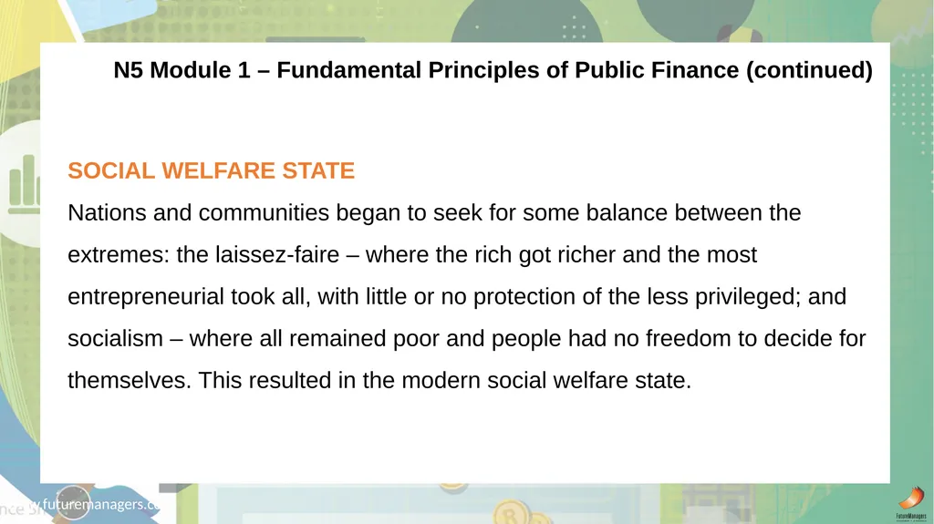 Public Finance N6 & N6 www.futuremanagers.com - slide 11 of 86