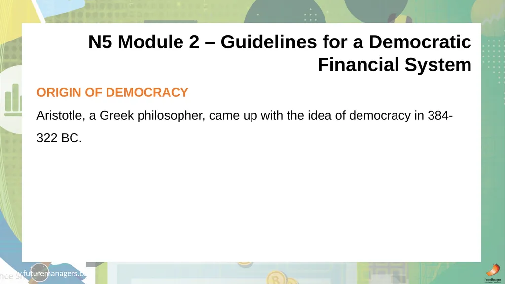 Public Finance N6 & N6 www.futuremanagers.com - slide 20 of 86