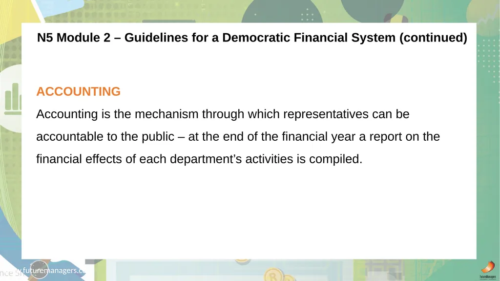 Public Finance N6 & N6 www.futuremanagers.com - slide 26 of 86