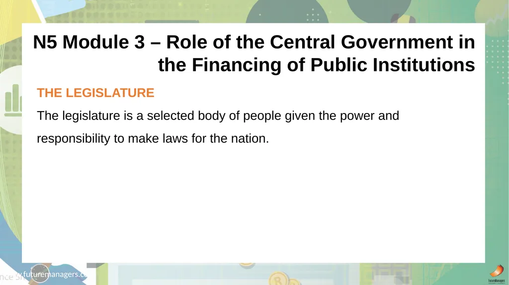 Public Finance N6 & N6 www.futuremanagers.com - slide 29 of 86