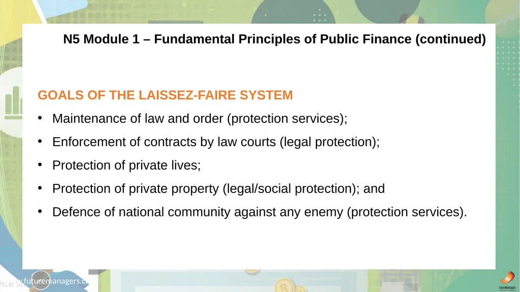 Public Finance N6 & N6 www.futuremanagers.com - slide 5 of 86