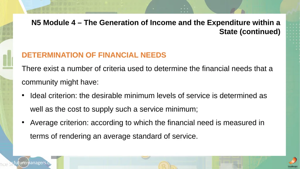 Public Finance N6 & N6 www.futuremanagers.com - slide 56 of 86