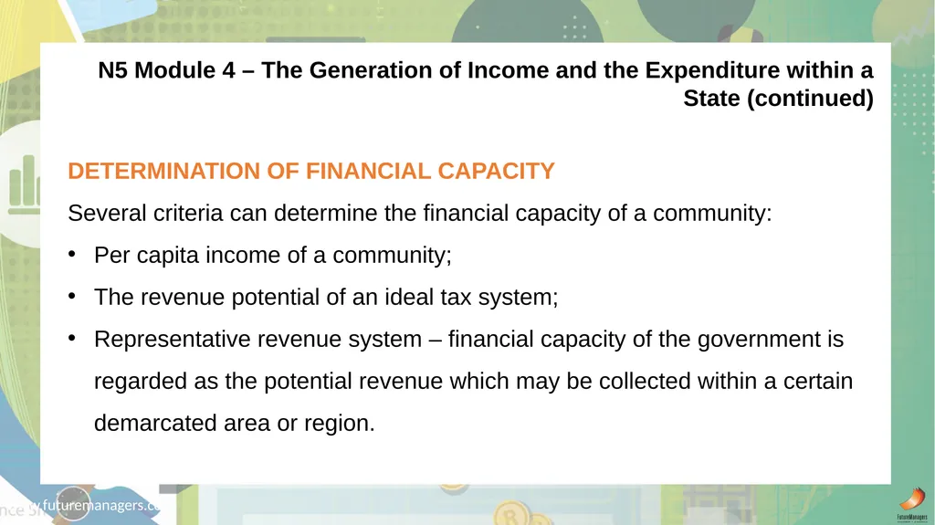 Public Finance N6 & N6 www.futuremanagers.com - slide 57 of 86