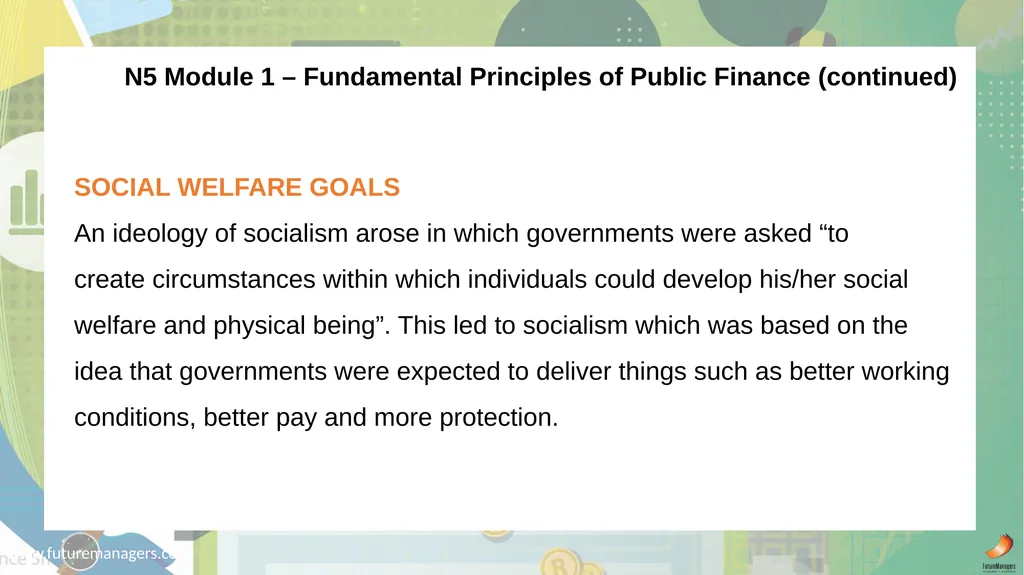 Public Finance N6 & N6 www.futuremanagers.com - slide 6 of 86