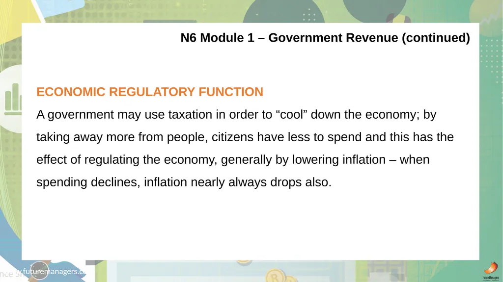Public Finance N6 & N6 www.futuremanagers.com - slide 62 of 86