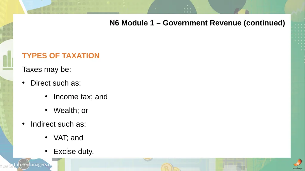 Public Finance N6 & N6 www.futuremanagers.com - slide 65 of 86