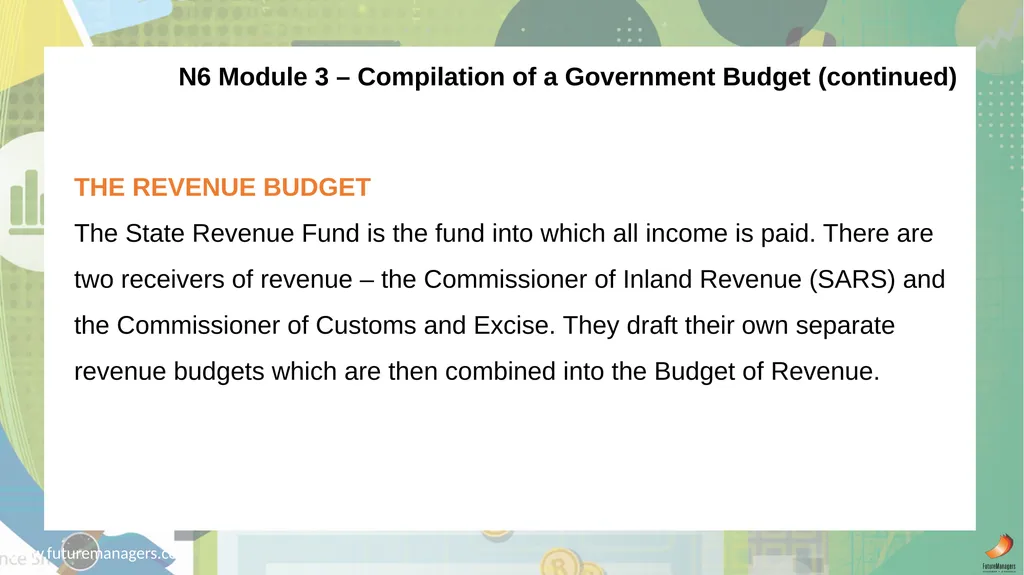 Public Finance N6 & N6 www.futuremanagers.com - slide 74 of 86