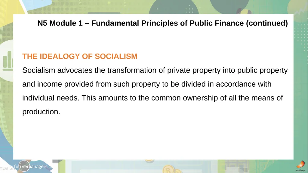 Public Finance N6 & N6 www.futuremanagers.com - slide 8 of 86