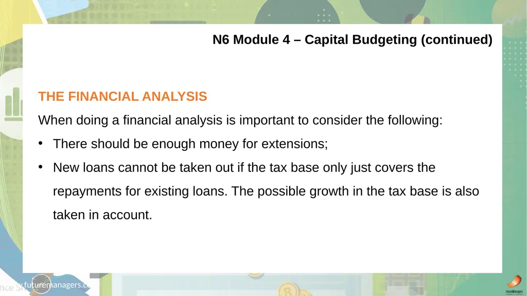 Public Finance N6 & N6 www.futuremanagers.com - slide 81 of 86