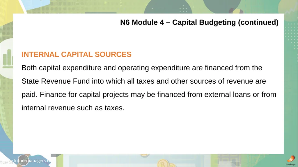 Public Finance N6 & N6 www.futuremanagers.com - slide 85 of 86