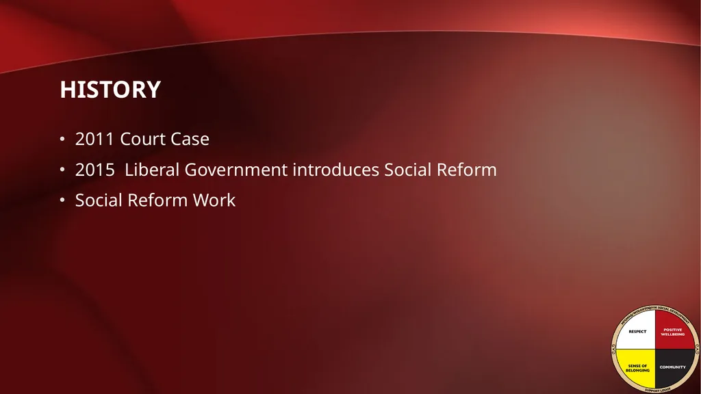 Mi’gmaq / Wolastoqiyik Social development support - slide 2 of 6