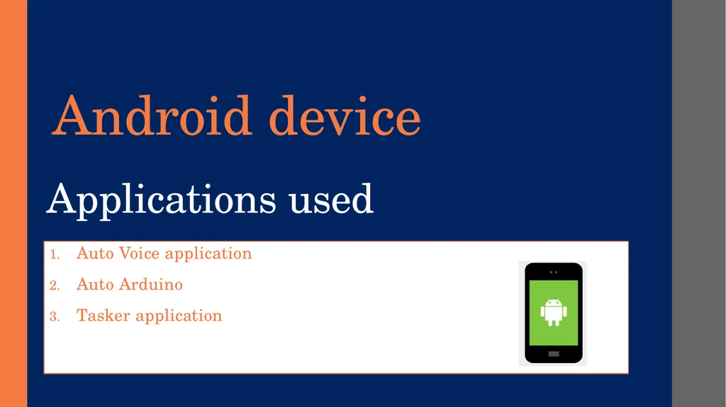 Home/self assistant robot Student Name Student ID - slide 18 of 22