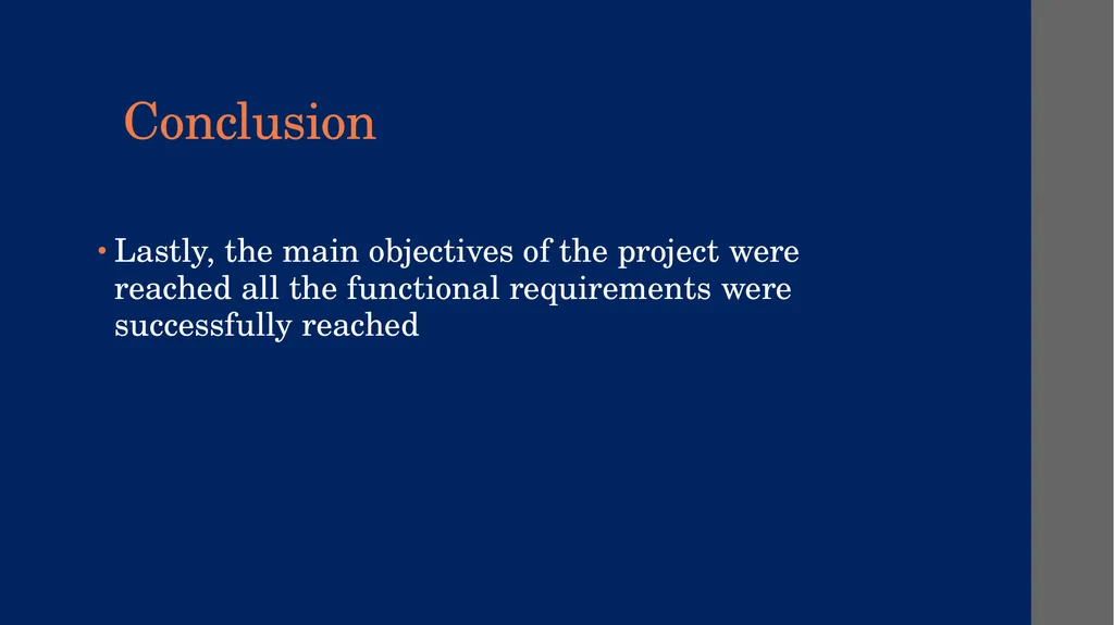 Home/self assistant robot Student Name Student ID - slide 22 of 22