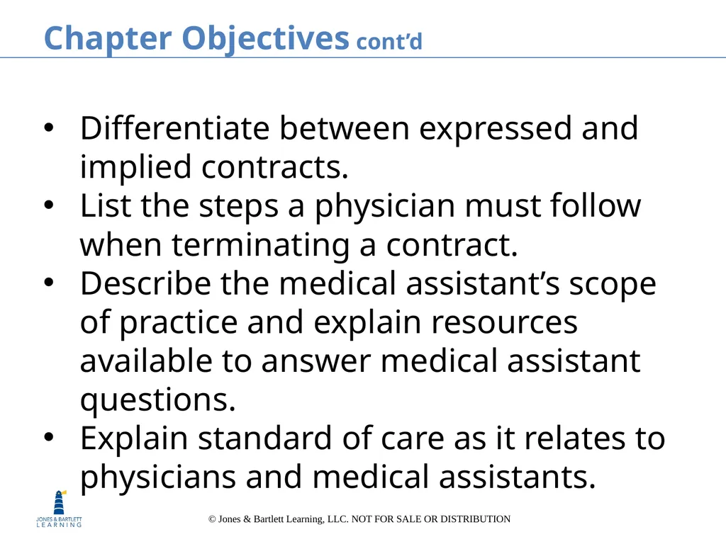 Chapter 2 Law and Ethics Chapter Objectives - slide 4 of 81