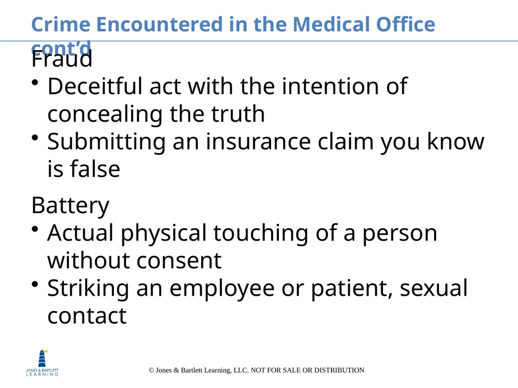Chapter 2 Law and Ethics Chapter Objectives - slide 20 of 81