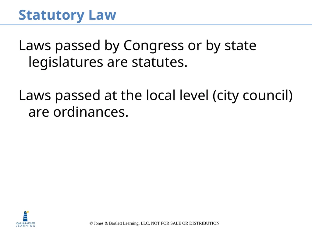Chapter 2 Law and Ethics Chapter Objectives - slide 13 of 81