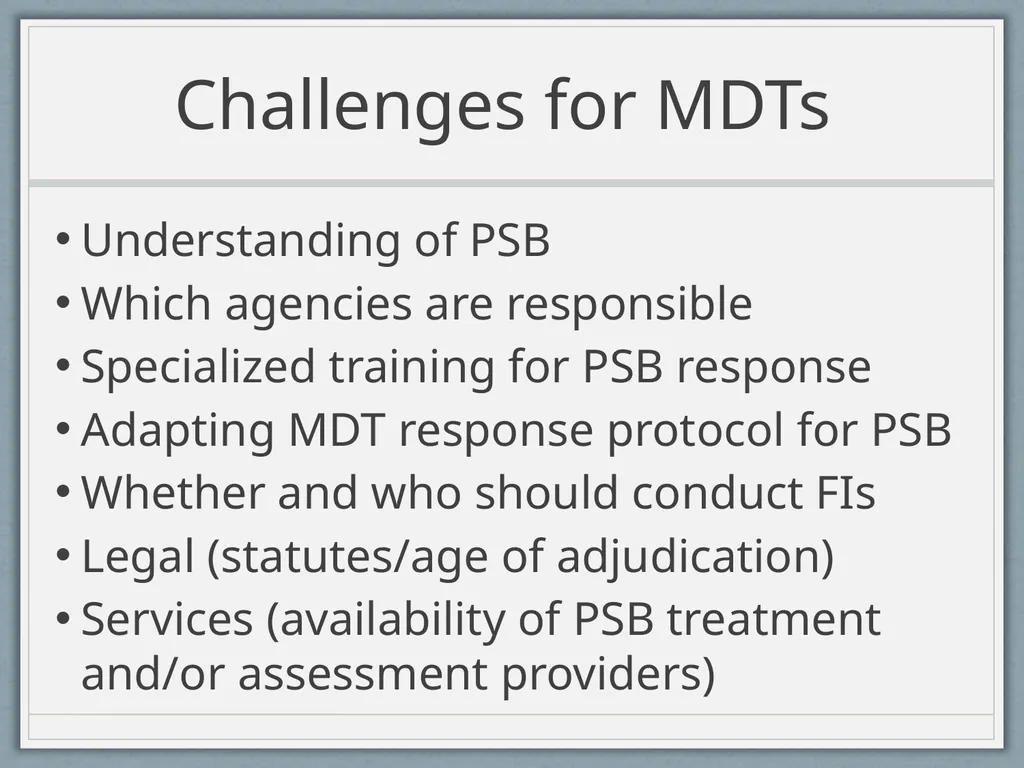 Decision Guide for Multidisciplinary Teams - slide 8 of 40