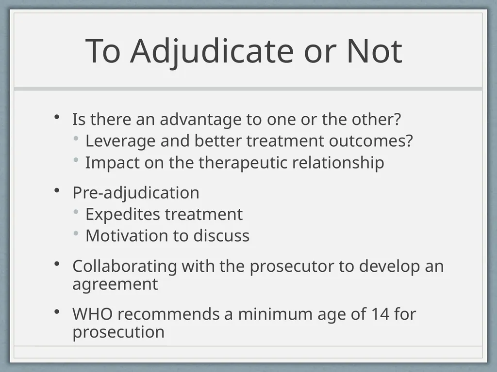 Decision Guide for Multidisciplinary Teams - slide 32 of 40