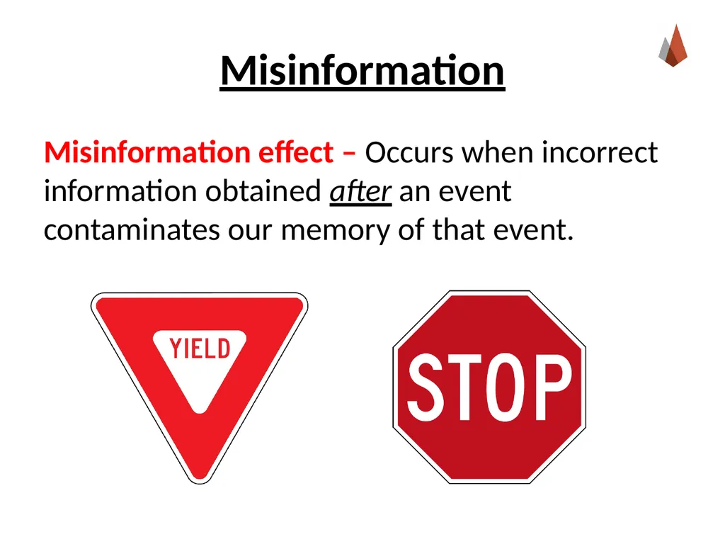 Eyewitness Testimony [Instructor Name] [Class and - slide 8 of 19