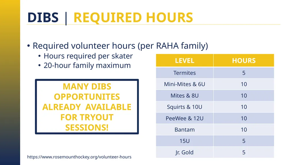 RAHA INITIATION PROGRAM (8 & UNDER) PARENT MEETING - slide 16 of 67