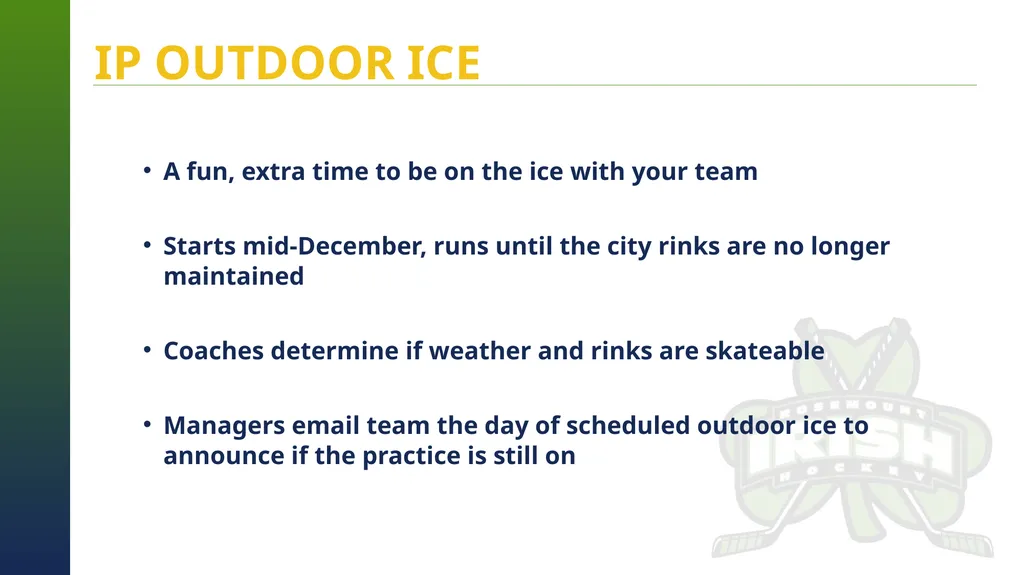 RAHA INITIATION PROGRAM (8 & UNDER) PARENT MEETING - slide 61 of 67