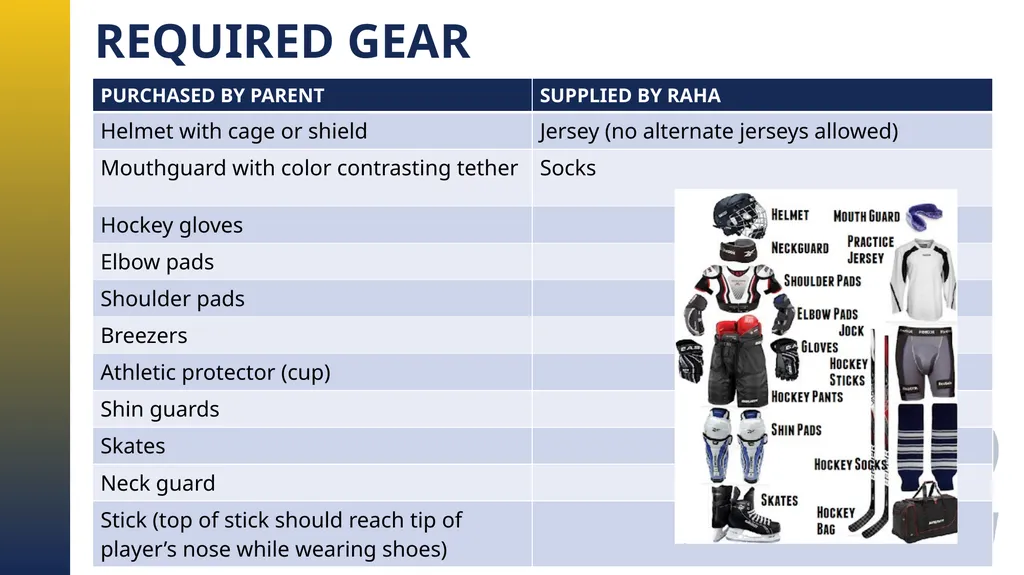 RAHA INITIATION PROGRAM (8 & UNDER) PARENT MEETING - slide 45 of 67