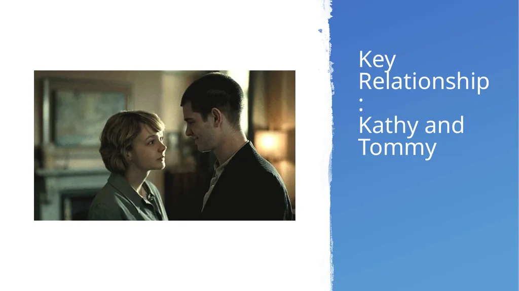 Mode: Relationships ‘Never Let Me Go’ By Kazuo - slide 2 of 24