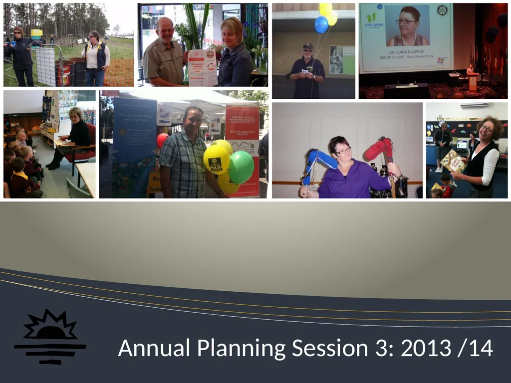 Annual Planning Session 3: 2013 /14 Session Plan - slide 1 of 10