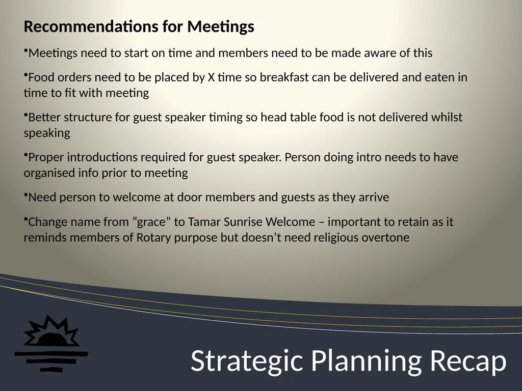 Annual Planning Session 3: 2013 /14 Session Plan - slide 8 of 10