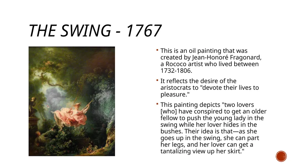 Rococo art What characterized rococo art? Rococo - slide 7 of 9
