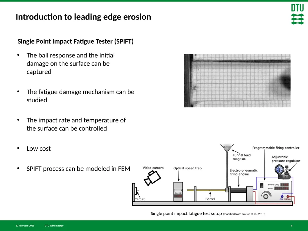 Finite element simulation of particle impact on - slide 4 of 28