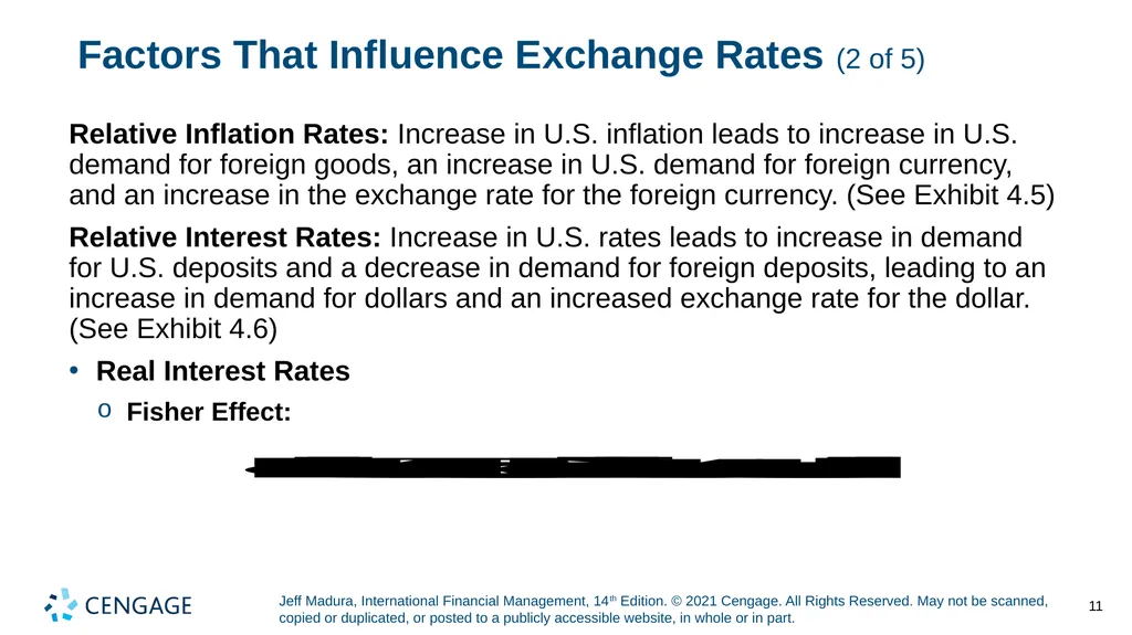 Chapter 4 Exchange Rate Determination Jeff Madura, - slide 11 of 27