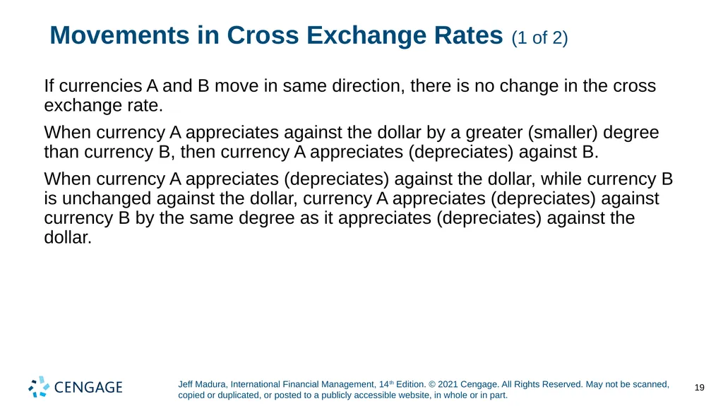 Chapter 4 Exchange Rate Determination Jeff Madura, - slide 19 of 27