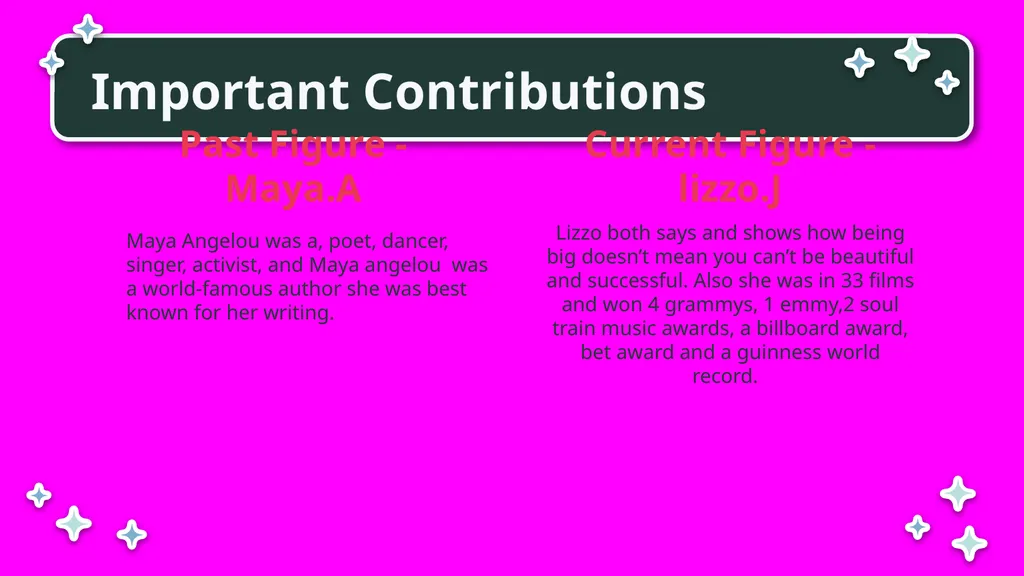 Finding Genius: Past and Present Amya. W and Maya. - slide 7 of 15