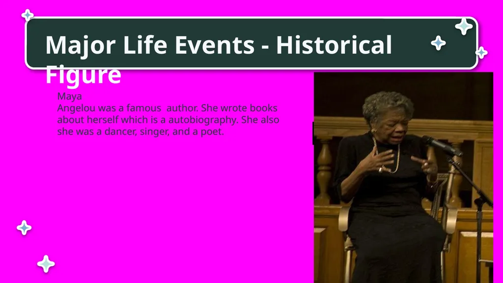 Finding Genius: Past and Present Amya. W and Maya. - slide 5 of 15