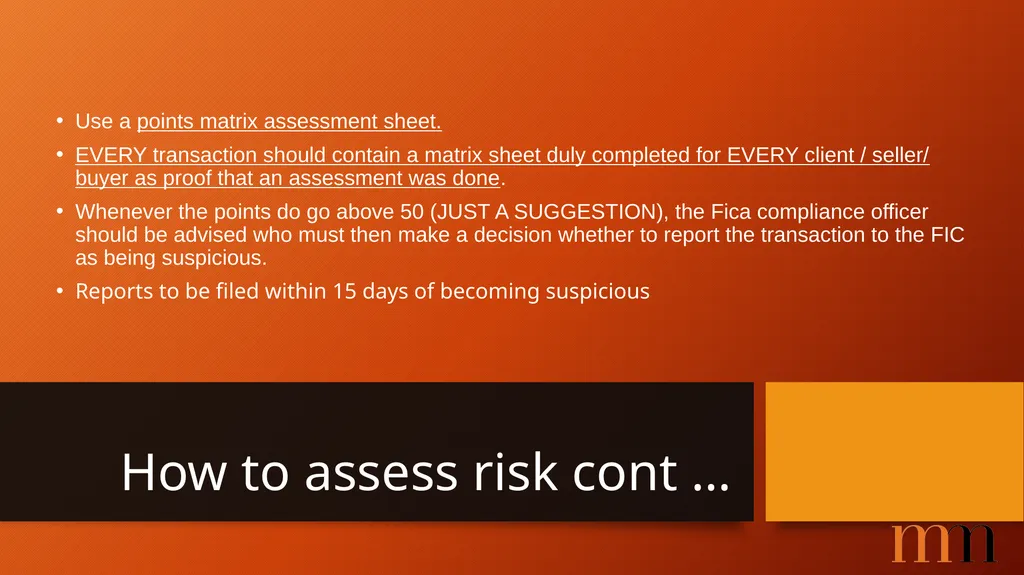 FICA Presented by: Robert Krautkramer - slide 26 of 33