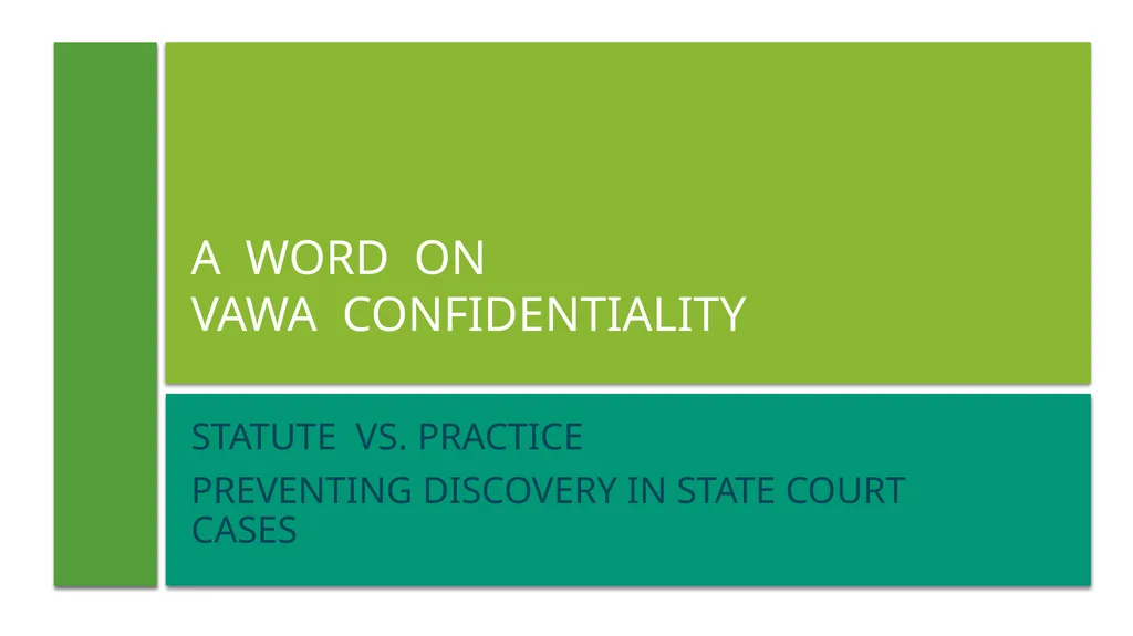 Current Challenges to Representing Immigrant - slide 17 of 21