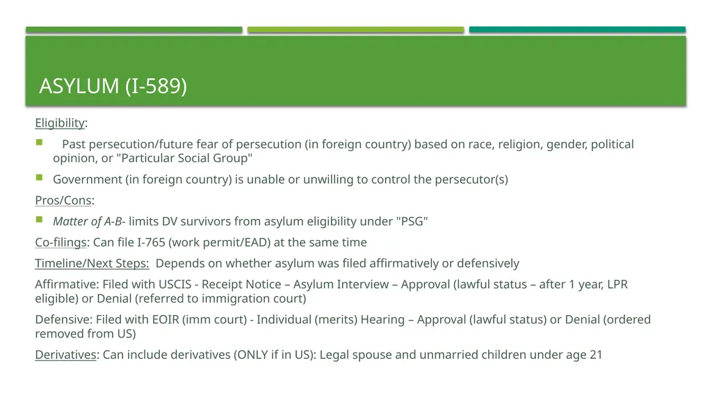 Current Challenges to Representing Immigrant - slide 11 of 21