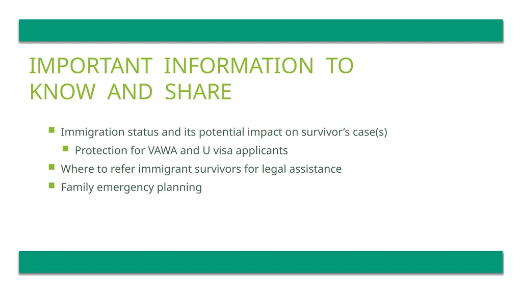 Current Challenges to Representing Immigrant - slide 19 of 21