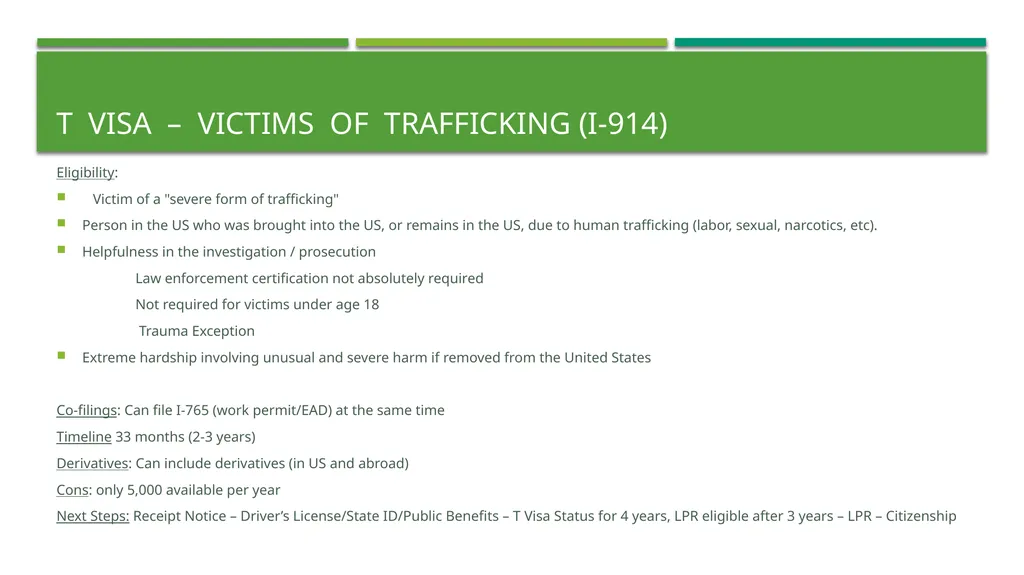 Current Challenges to Representing Immigrant - slide 12 of 21