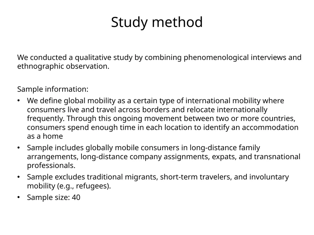 Home and Psychological Well-being in Global - slide 5 of 8