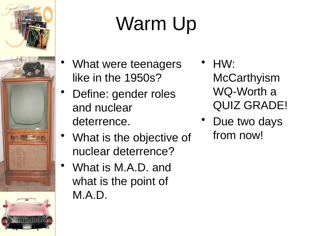 Warm Up Define the following: Homogenization - slide 27 of 43