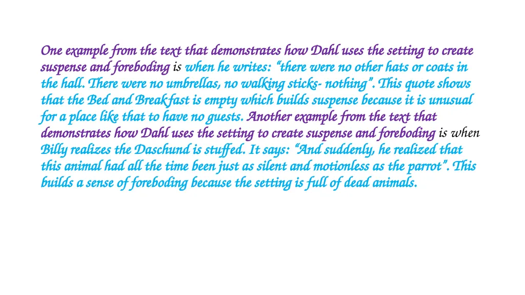 “THE LANDLADY” Your guide to a level 4 mark… 1. - slide 13 of 13